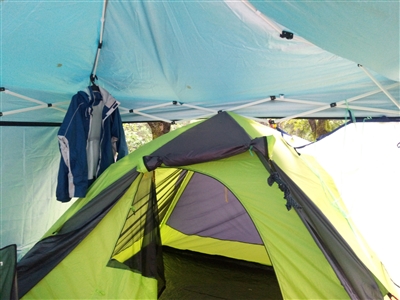 雨キャンプでのテント、タープの雨対策（実体験レビュー）